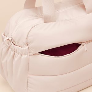 puffy carryall tote