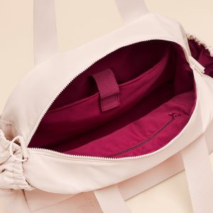 puffy carryall tote